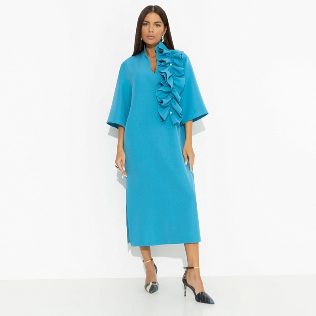 Платье Сияние глянца (turquoise)