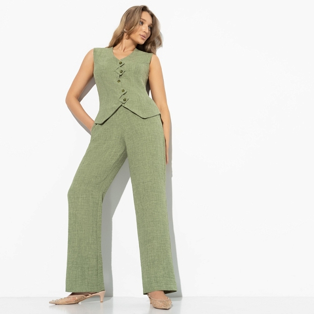 Брюки Изящной походкой (green) 