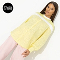Свитшот комбинированный Всплеск эмоций (yellow)