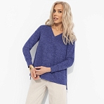 Лонгслив Мелодия цвета. Состав: 65% п/э, 30% вискоза, 5% эластан