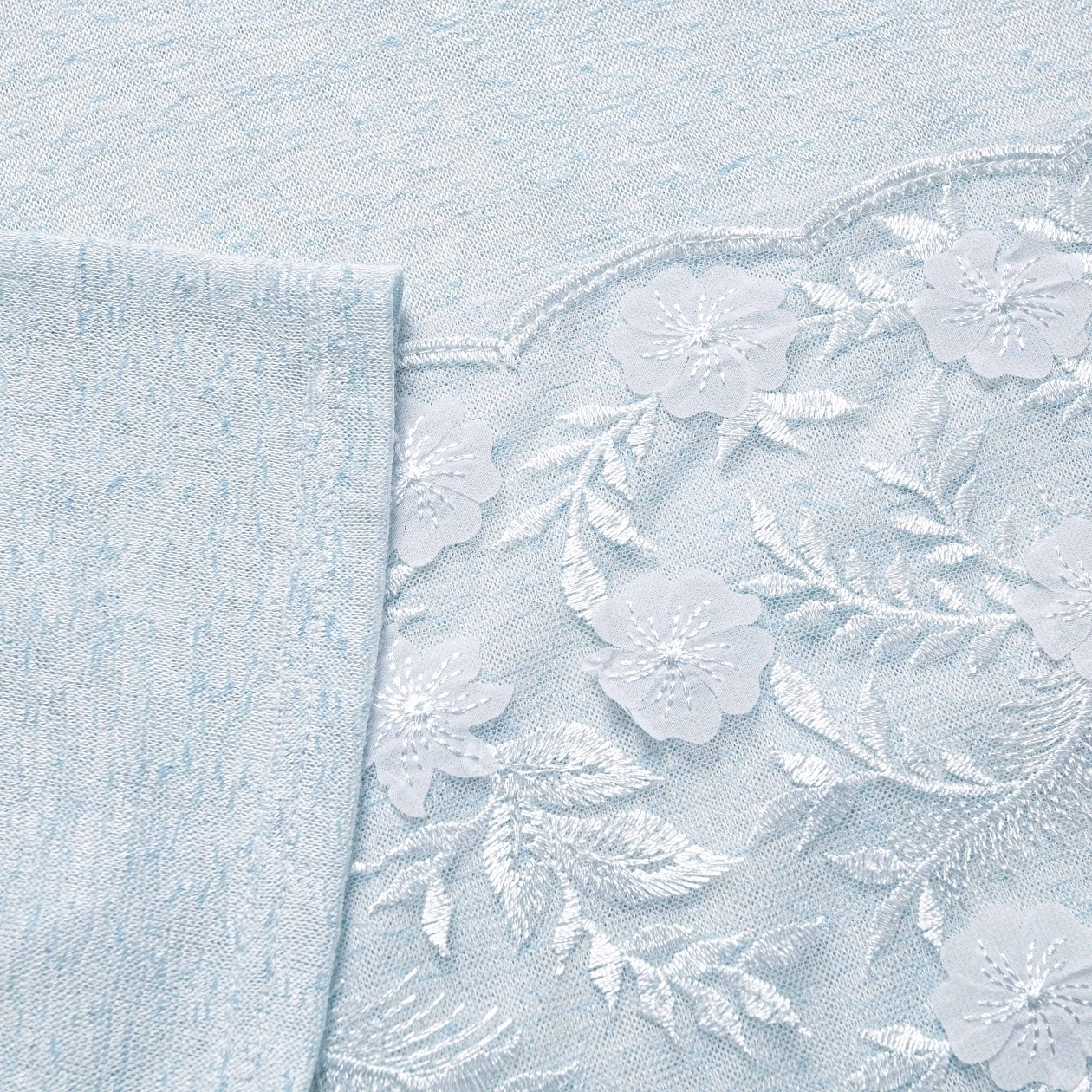 Футболка Буду тебе сниться (голубой меланж). Состав: 65% п/э, 30% вискоза, 5% спандекс