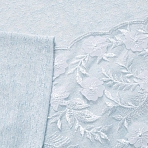 Футболка Буду тебе сниться (голубой меланж). Состав: 65% п/э, 30% вискоза, 5% спандекс