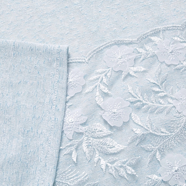 Футболка Буду тебе сниться (голубой меланж) 