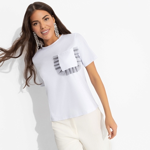 Футболка Мой креатив (new white) 