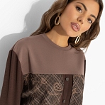 Стиль по-взрослому (браун). Состав: 65% п/э, 30% хлопок, 5% спандекс