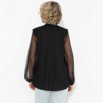 Блуза Вечная привилегия (блеск). Состав: 98% п/э, 2% спандекс