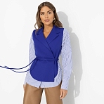 Рубашка с подплечниками Собрание идей (blue)