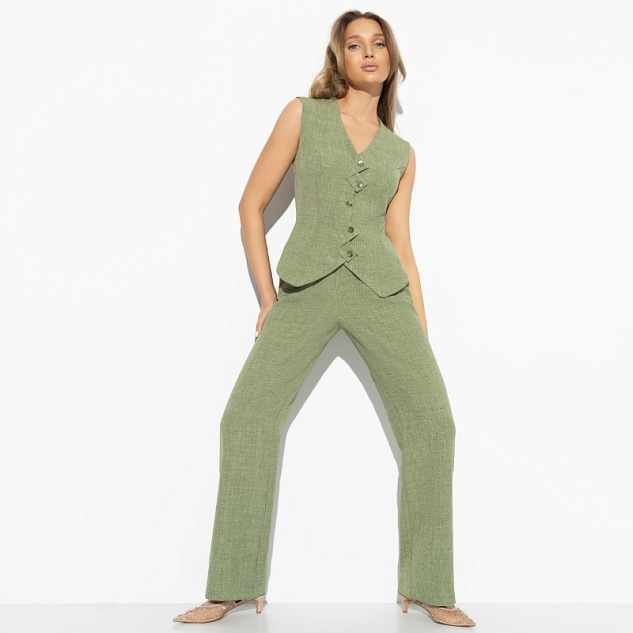 Брюки Изящной походкой (green) 