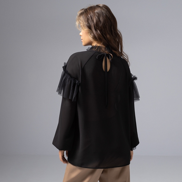 Блуза Мелодия сердца (ночь) 