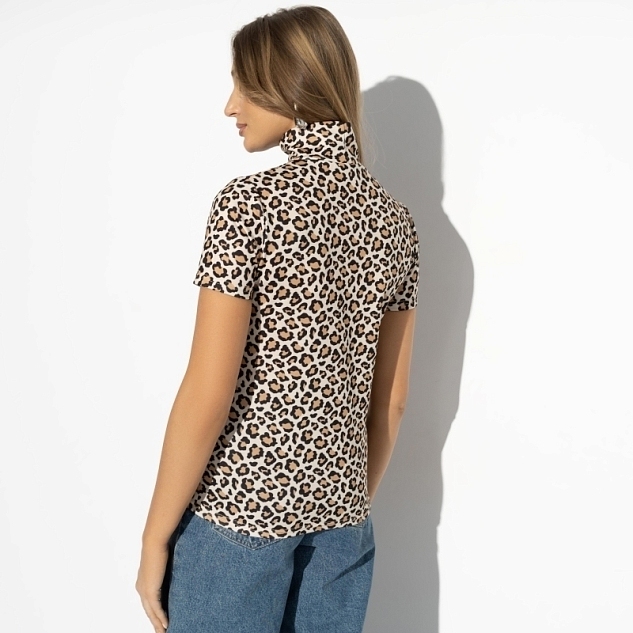 Водолазка Сила нежности (leopard print) 