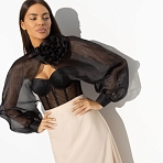 Болеро Деловой взгляд (lady, с брошкой). Состав: 100% полиэстер