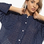 Блуза Эксперт привлекательности (blue fashion). Состав: 95% п/э, 5% спандекс