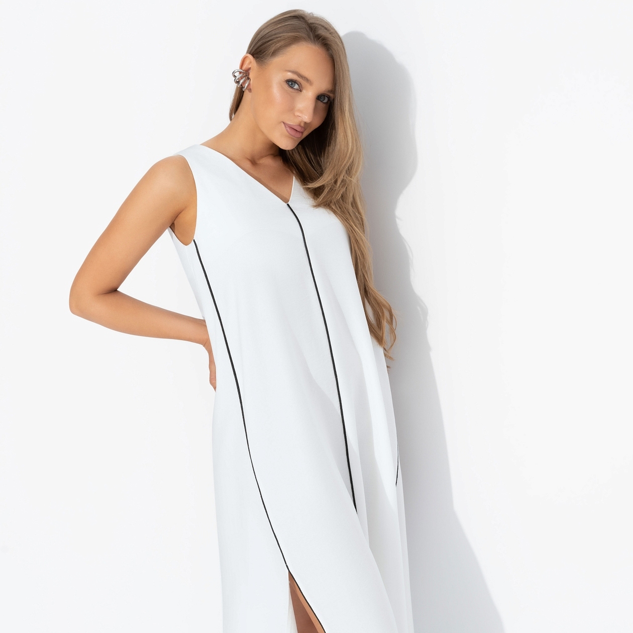 Сарафан Модный жанр (new). Состав: 65% п/э, 30% вискоза, 5% эластан