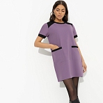 Платье мини За день до отпуска (lilac)