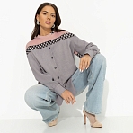 Свитшот дизайнерский Всплеск эмоций (gray)