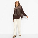 Стиль по-взрослому (браун). Состав: 65% п/э, 30% хлопок, 5% спандекс