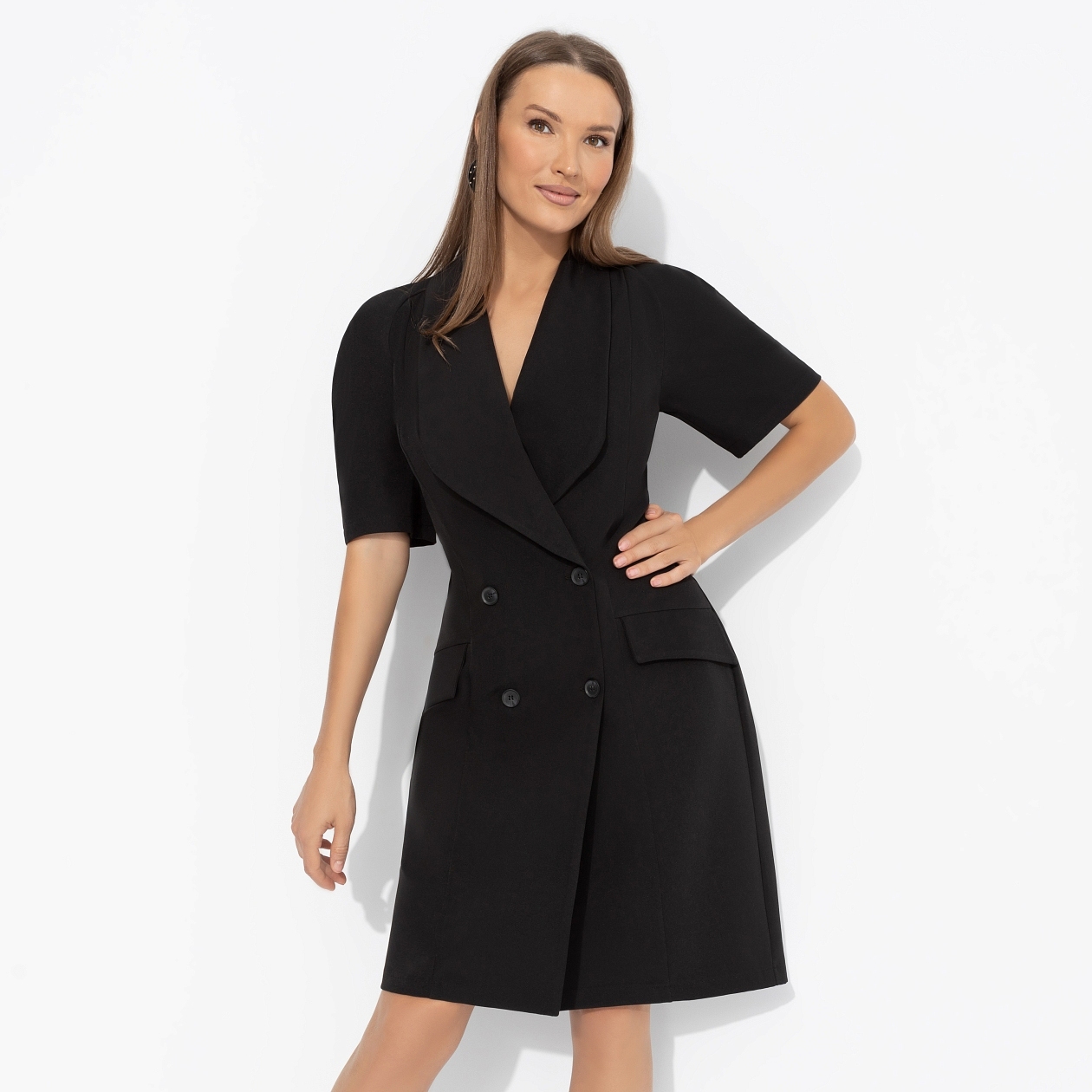 Платье Секретный код красоты (black). Состав: 60% п/э, 37% вискоза, 3% спандекс