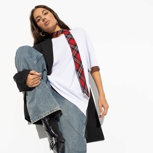 Футболка Чарутти Код (oversize, M) 