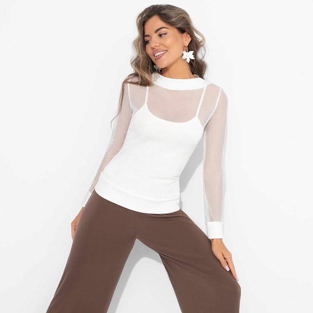 Лонгслив Секретное оружие гардероба 