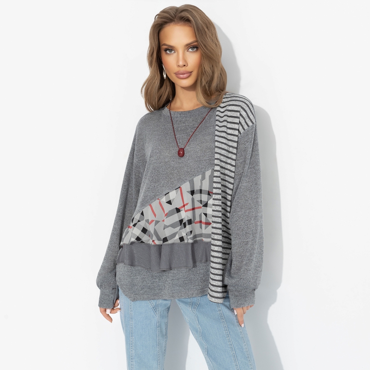 Выбираю себя (стайл). Состав: 65% полиэстер, 30% вискоза, 5% спандекс