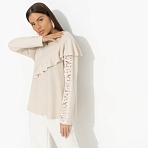 Туника Вам письмо (beige). Состав: 95% полиэстер, 5% спандекс
