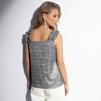 Зажигаю на вечеринке (блистание). Купить женский Топ оптом от производителя.