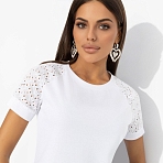 Футболка с перфорацией Талант перемен (эффектная new)