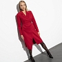 Платье Скрытые мотивы (lady red). Состав: 60% полиэстер; 37% вискоза; 3% спандекс
