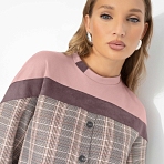 Всплеск эмоций (восхищение, нью). Состав: 60% полиэстер, 30% вискоза, 5% спандекс, 5% нейлон