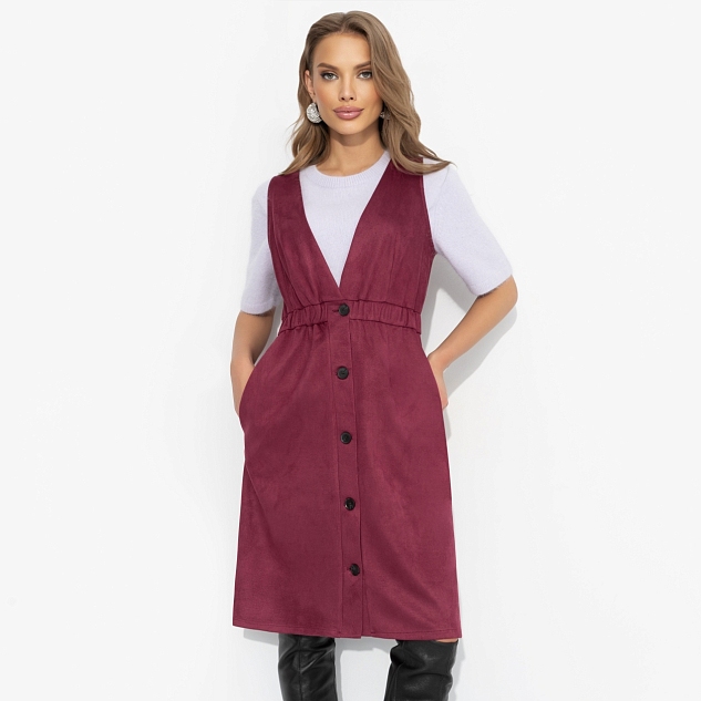 Сарафан Магическая сила (бордо) 