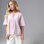 Блуза из 100% хлопка Летний фольклор