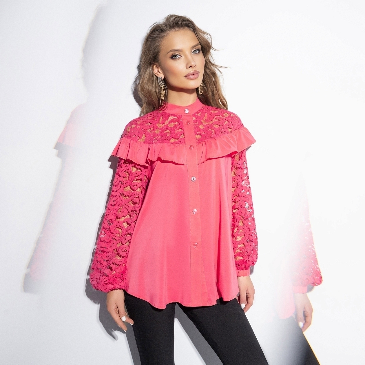 Королева момента (розовая). Состав: 98% п/э, 2% спандекс