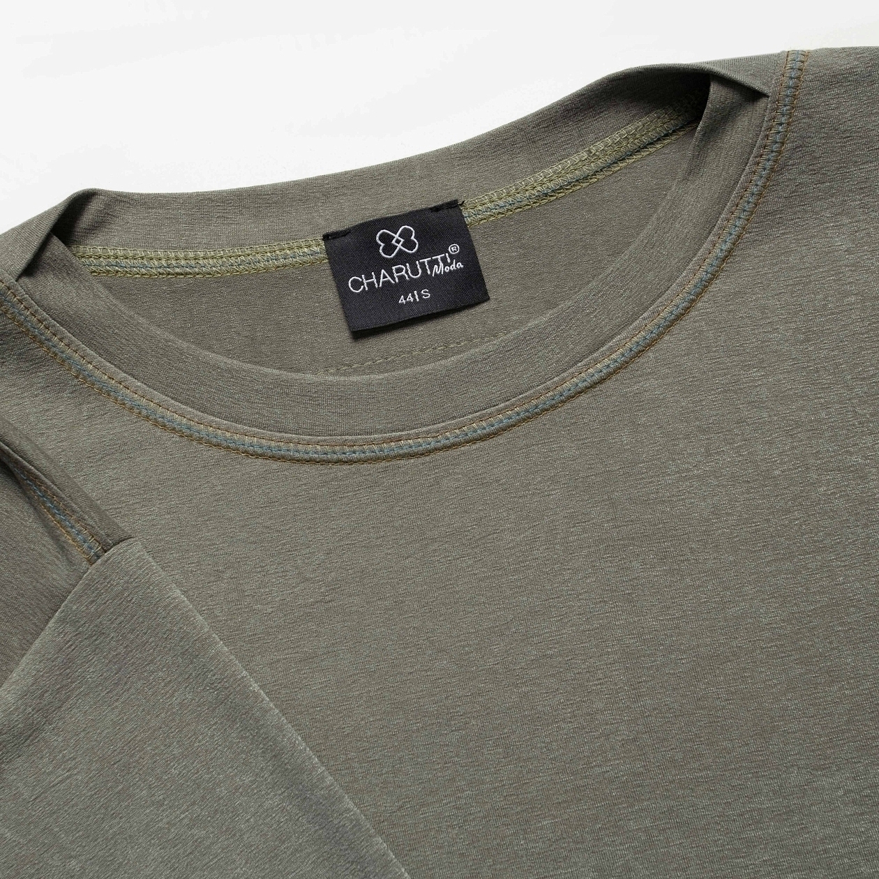 Футболка Стальной взгляд. Состав: 68% п/э, 30% вискоза, 2% спандекс