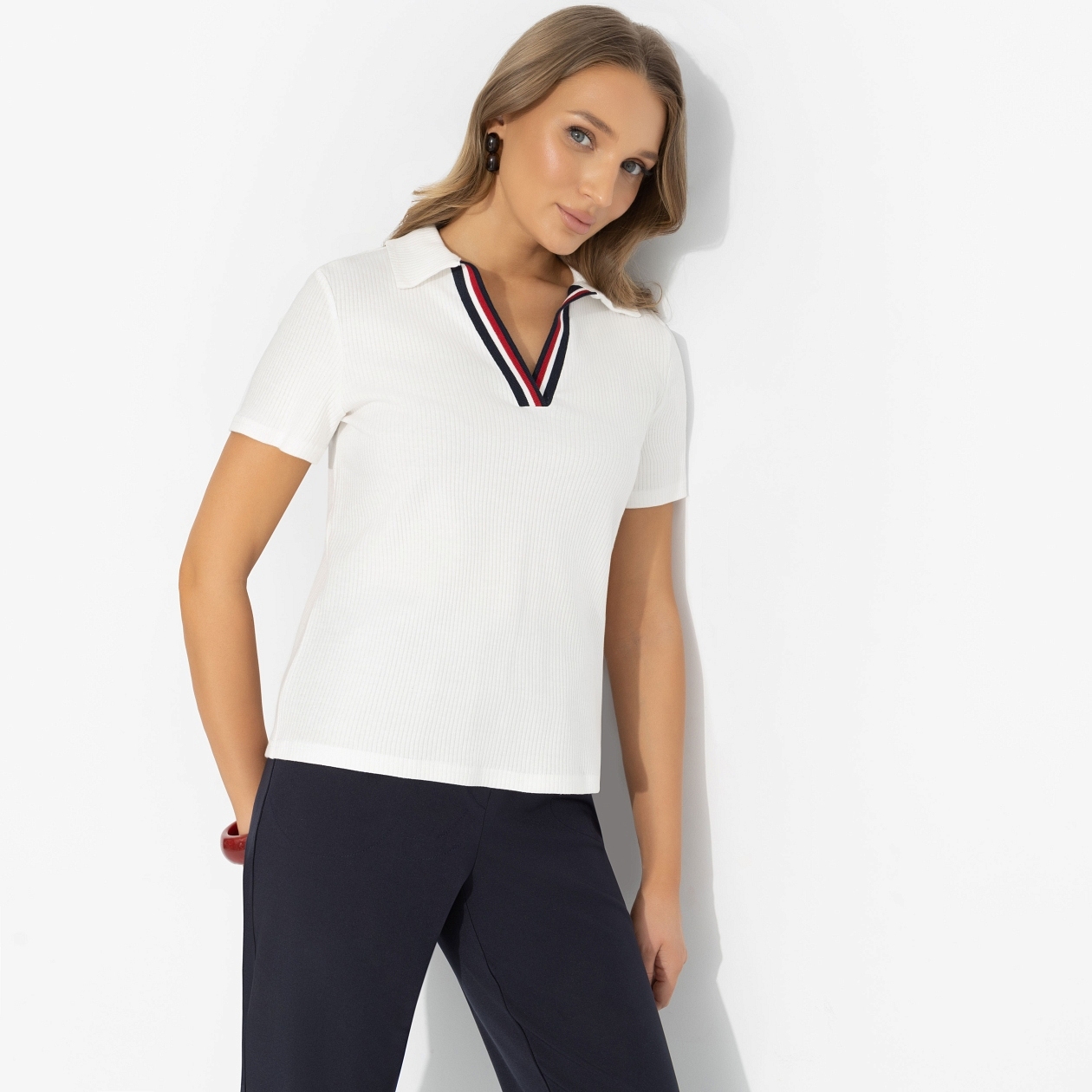 Поло Впервые и навсегда (классика). Состав: 97% хлопок, 3% лайкра