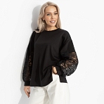 Футболка Модный бунт (для любви). Состав: 65% п/э, 30% вискоза, 5% стрейч