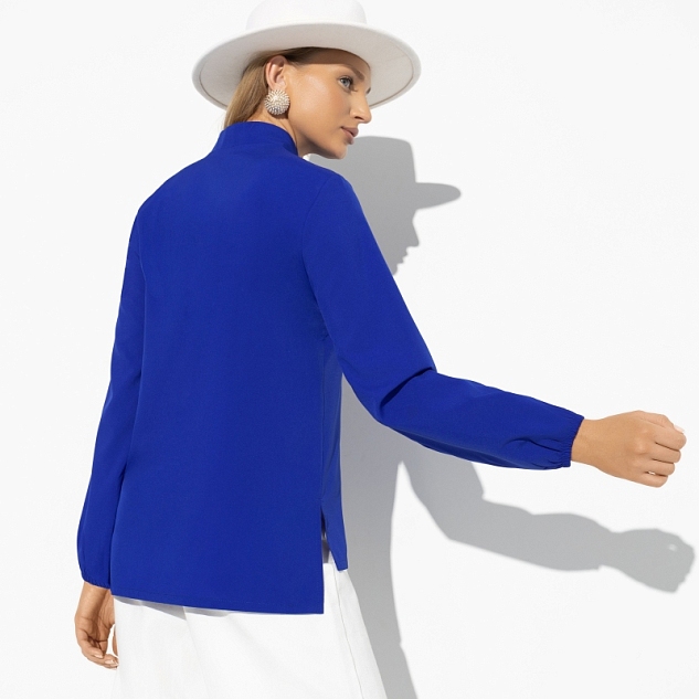 Блуза Стильный бенефис (extra blue) 