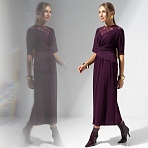 Костюм с юбкой с декоративными завязками на поясе Ручаюсь за успех (2 в 1 new)