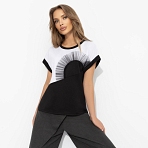 Футболка Хочу чуда. Состав: 65% п/э, 30% вискоза, 5% стрейч