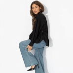 Невозможно оторваться (черная). Состав: 38% лен, 30% вискоза, 30% п/э, 2% спандекс