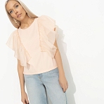 Блуза Лёгкое головокружение. Состав: 72% п/э, 22% вискоза, 6% спандекс