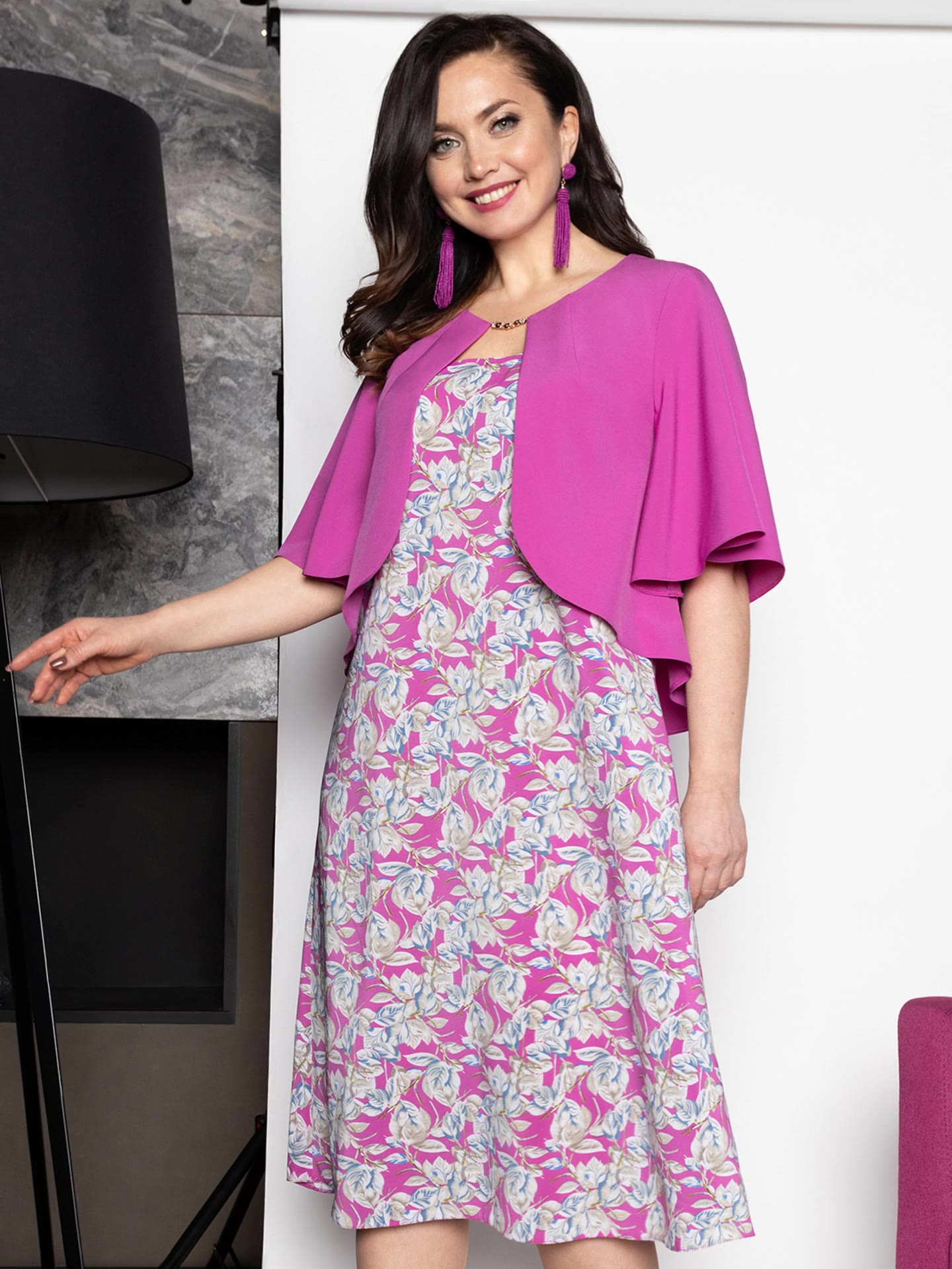 На пике популярности (фуксия)