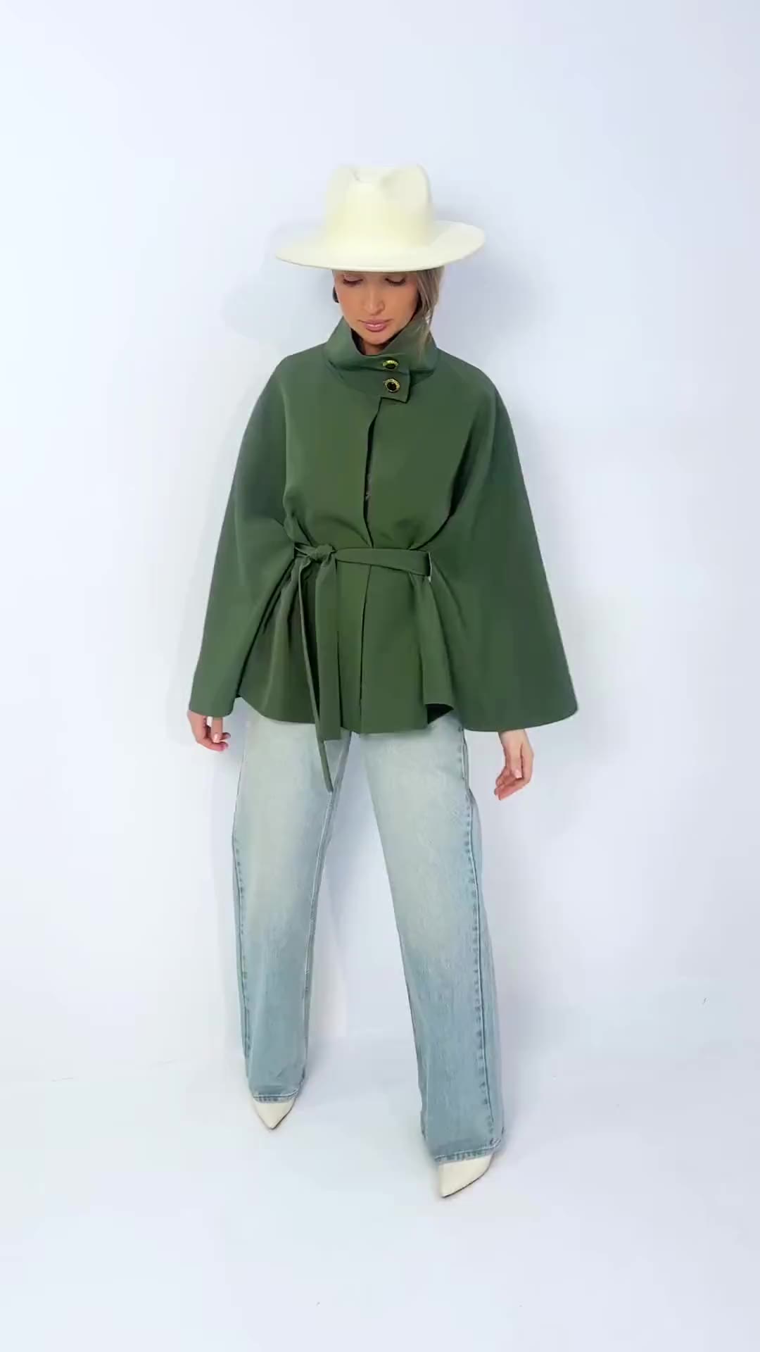 Дикое притяжение (с поясом, хаки)