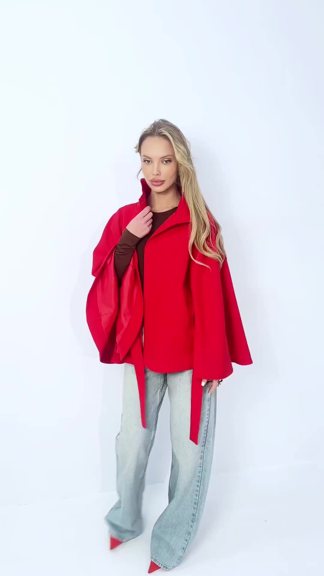 Дикое притяжение (с поясом, красный)