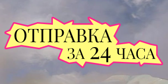 Отправка за 24 часа - для вас! Отправка за 24 часа - для вас!