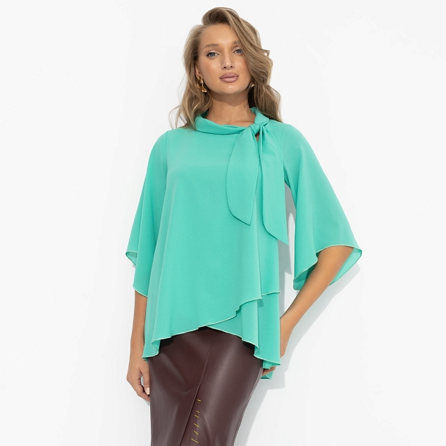 Блуза Невероятная красотка (мятная)