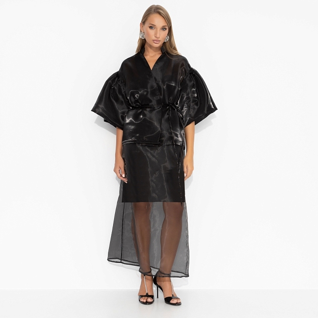 Костюм с юбкой Очарование момента (2 в 1, с поясом)