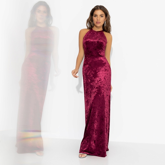 Платье Без границ (рубин)