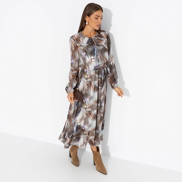 Платье Летящие мгновения (grey)