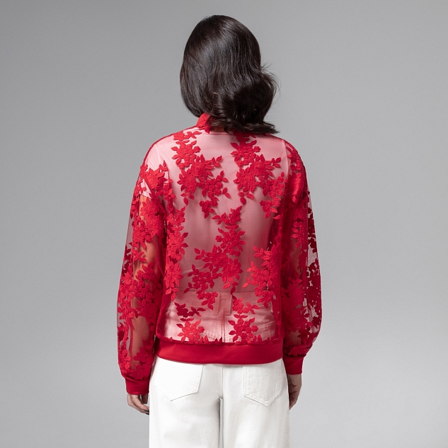 Бомбер Секрет смелости (красный)