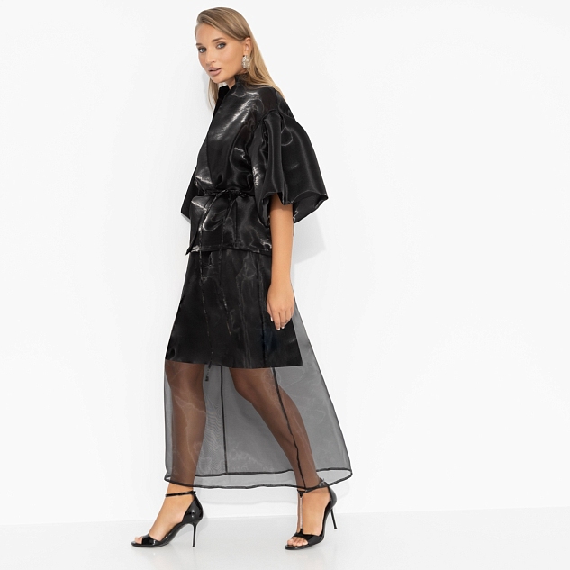 Костюм с юбкой Очарование момента (2 в 1, с поясом)